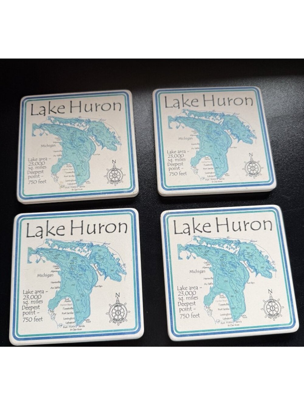 Lake Huron CoasterStone Drink Coasters